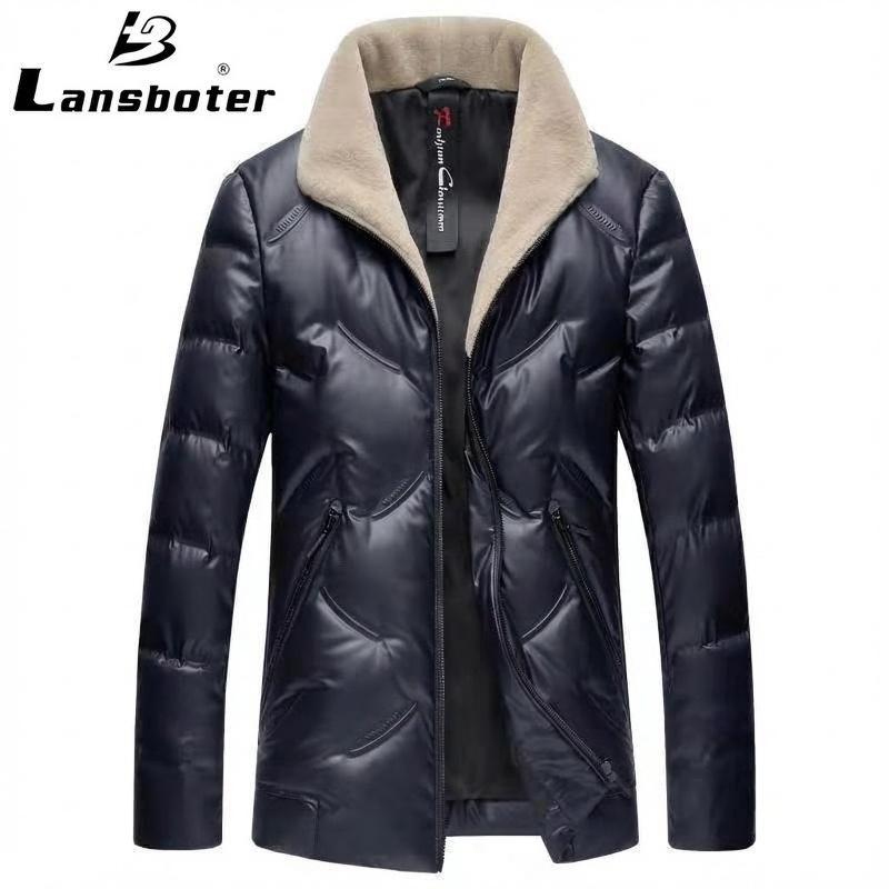 Áo Vest Nam Hai Mặt Thu Đông Thủ Công Lông Cừu Họa Tiết Xương Cá Size Lớn Màu Xám, Nâu chi tiết 18