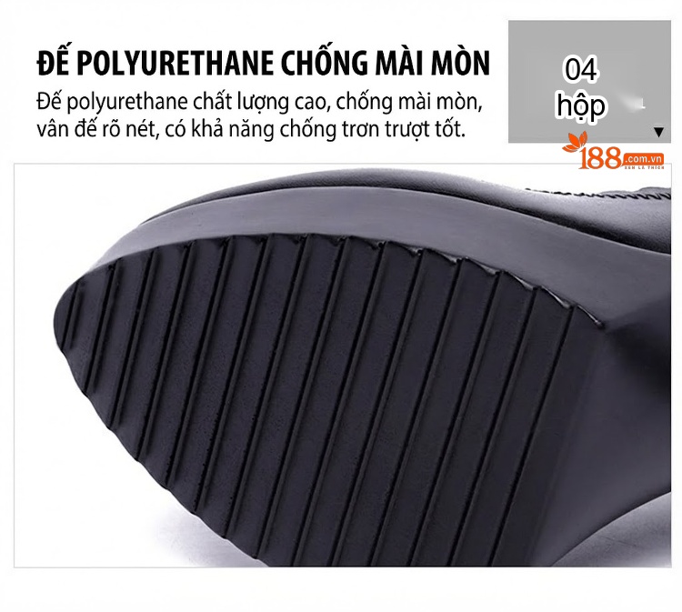 Giày Cao Gót Nữ Mũi Nhọn Quai Cài Da Bóng Chiều Cao Đế Khoảng 8cm Màu Đen, Trắng, Đỏ chi tiết 5