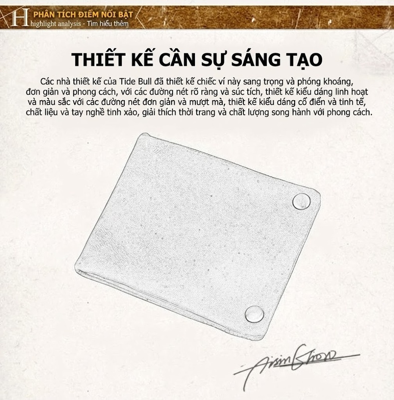 Ví Nam Da Thật Khóa Kéo Gập Đôi Phong Cách Retro Màu Nâu chi tiết 6