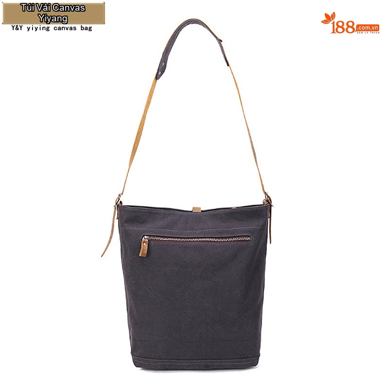 Túi Đeo Vai Vải Canvas Nữ Túi Tote Mua Sắm Hàng Ngày Đơn Giản Màu Đen, Nâu, Xanh Lá, Trắng...