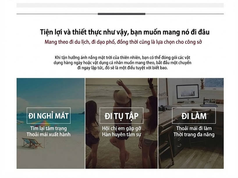 Túi Vải Canvas Khóa Cài Dáng Tote Vintage Đeo Vai, Xách Tay, Đeo Chéo Màu Đen, Kem, Xanh, Nâu... chi tiết 2