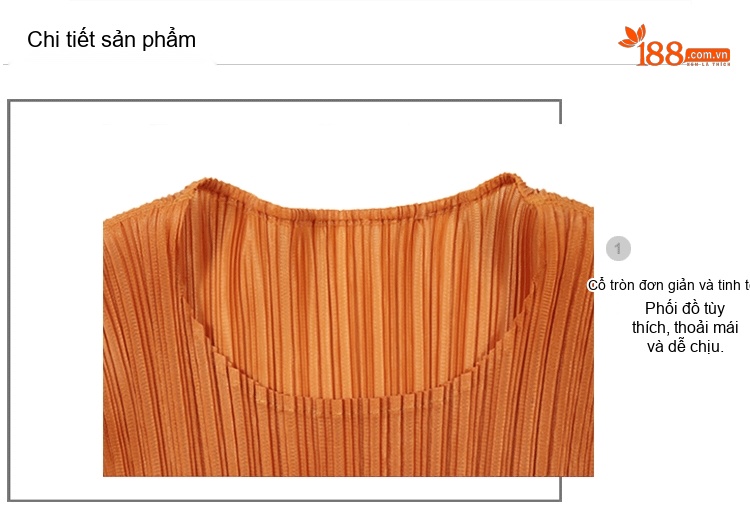 Đầm Xòe Nữ Dáng Dài Không Tay Cổ Tròn Thiết Kế Nhún Bèo Màu Cam, Xanh Dương, Đen, Xám... chi tiết 11