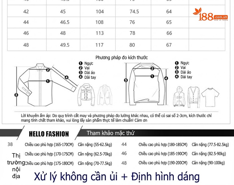 Áo Sơ Mi Nam Tay Ngắn Thêu Hoa Cổ Áo Form Ôm Màu Đen, Trắng chi tiết 3