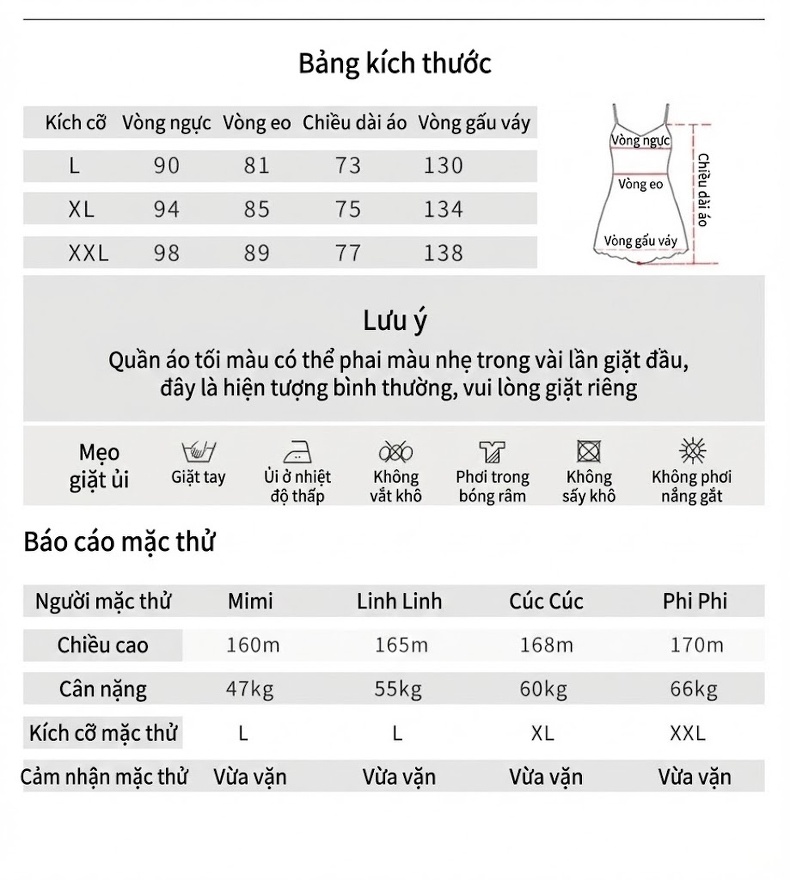 Váy Ngủ Lụa Tơ Tằm 100% Dáng Dây Sexy Mùa Hè Màu Đỏ, Xanh Navy, Hồng chi tiết 3