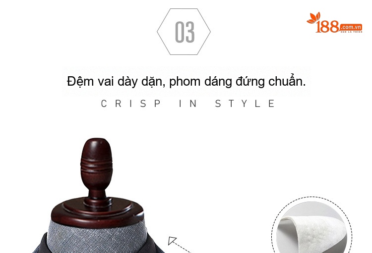 Áo Vest Nam Hàn Quốc Dáng Ôm Thu Đông Màu Xám Xanh chi tiết 30