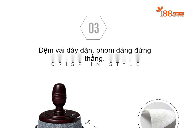 Áo Vest Nam Một Khuy Xẻ Tà Kiểu Dáng Ôm Body Phong Cách Hàn Quốc Màu Đen chi tiết 30