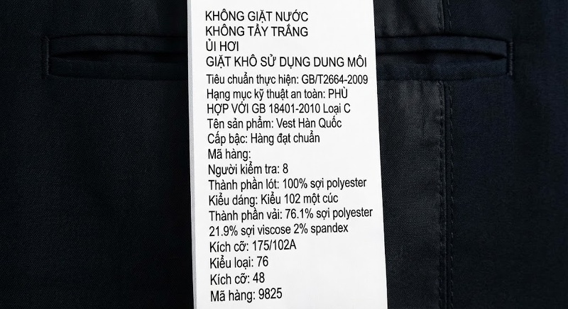 Áo Vest Nam Một Khuy Xẻ Tà Kiểu Dáng Ôm Body Phong Cách Hàn Quốc Màu Đen chi tiết 39
