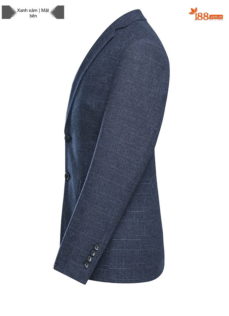 Áo Vest Nam Dáng Ôm Vừa Vặn Phong Cách Hàn Quốc Màu Xanh Navy chi tiết 33