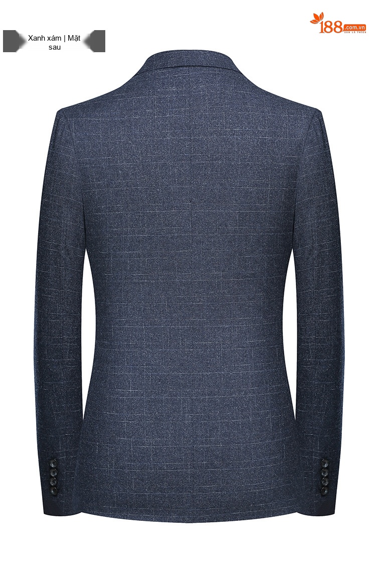 Áo Vest Nam Dáng Ôm Vừa Vặn Phong Cách Hàn Quốc Màu Xanh Navy chi tiết 34