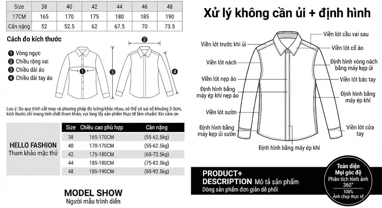 Áo Sơ Mi Nam Tay Dài In Hoa Thủy Tiên Thêu Họa Tiết Phong Cách Trung Quốc chi tiết 3