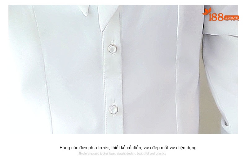 Bộ Vest Công Sở Nữ Dáng Ôm Áo Blazer Chân Váy Màu Đen, Xanh Navy, Đỏ, Xám chi tiết 32