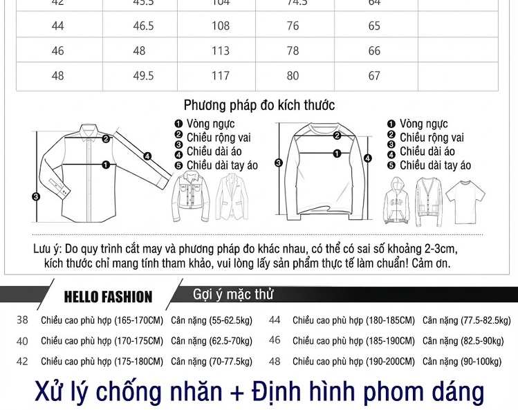 Áo Sơ Mi Nam Tay Dài Họa Tiết Hình Học Phong Cách Thời Trang Màu Đen, Trắng chi tiết 3