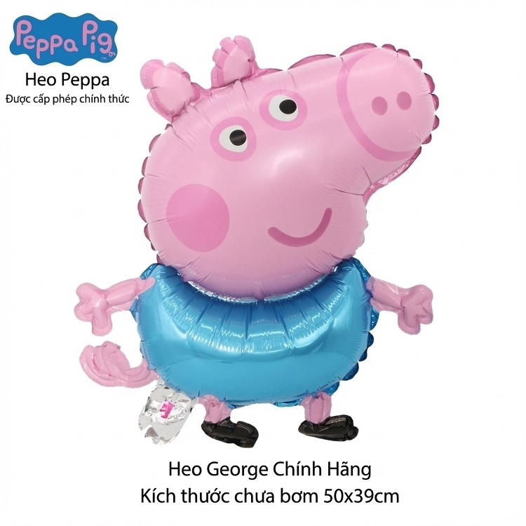 Túi Đeo Vai/Đeo Chéo/Balo Mini Hình Heo Peppa Pig Da Thật Màu Hồng chi tiết 10