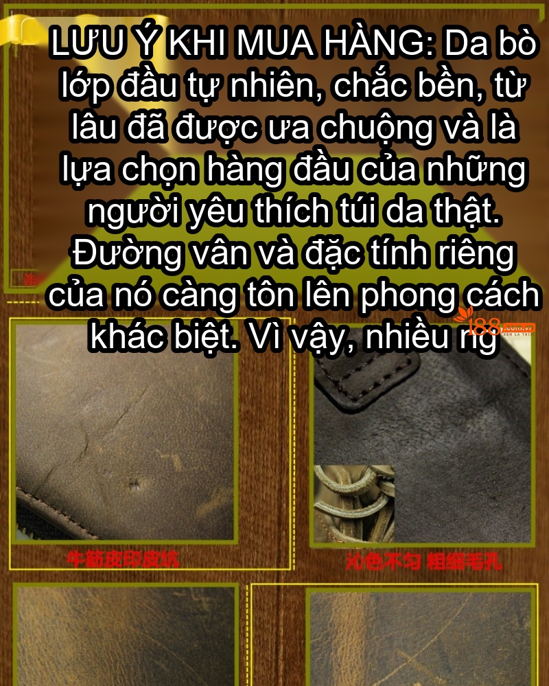 Túi Tote Nữ Da Thật Thủ Công Đan Lưới Sức Chứa Lớn Màu Xanh Lá, Đen, Nâu, Đỏ... chi tiết 1