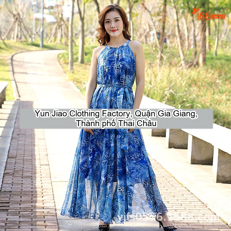Váy Dài Nữ Hai Dây Họa Tiết Da Báo Chất Liệu Voan Mỏng Mát Phong Cách Châu Âu Màu Nâu, Xám, Xanh, Tím... chi tiết 15