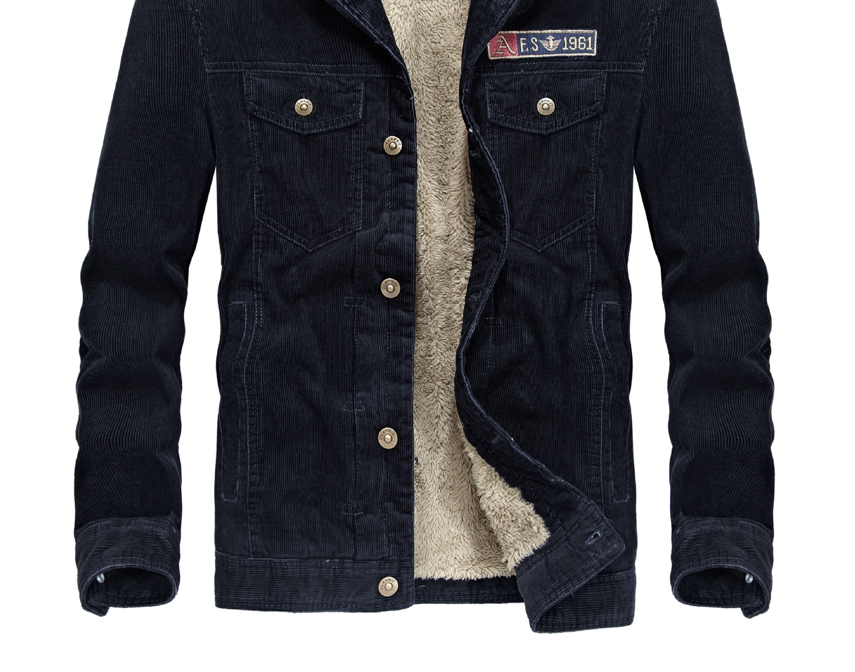 Áo Khoác Nam Cotton Lót Lông Dáng Ôm Ngắn Màu Đỏ Rượu, Xanh Navy, Nâu, Xanh Rêu...
