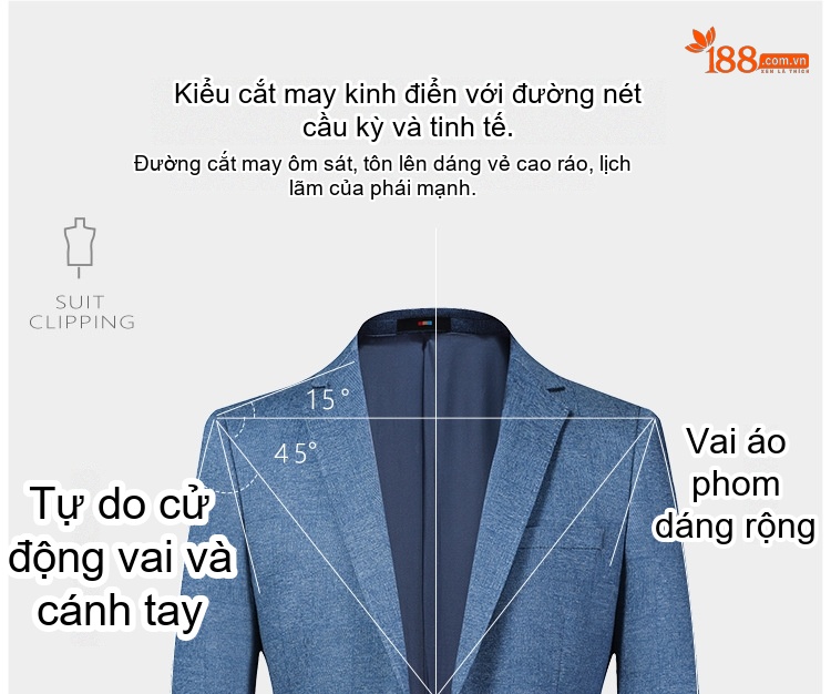 Áo Vest Nam Dệt Kim Co Giãn Phong Cách Hàn Quốc Màu Xanh, Xám chi tiết 3