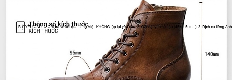 Giày Platform Nữ Da Thật Chiều Cao Đế 7.5cm Màu Đen, Trắng chi tiết 3