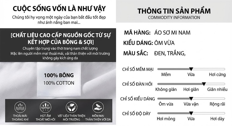 Áo Sơ Mi Tay Ngắn Nam In Hình Tia Sét Màu Trắng, Đen, Đỏ chi tiết 4