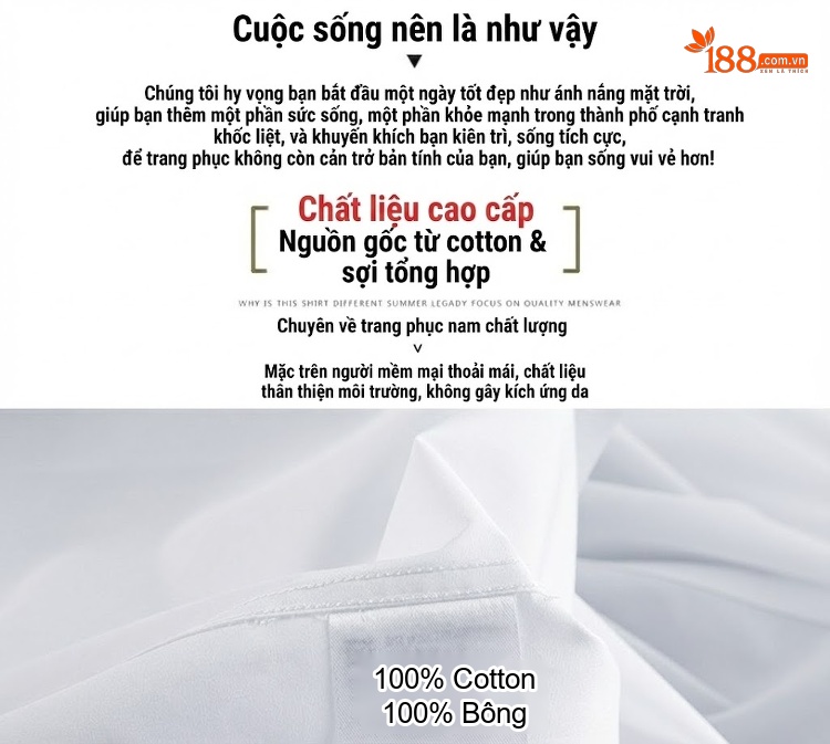 Áo Sơ Mi Tay Ngắn Nam Phối Dây Ruy Băng Bất Đối Xứng Phong Cách Thời Trang Màu Trắng, Đen chi tiết 4