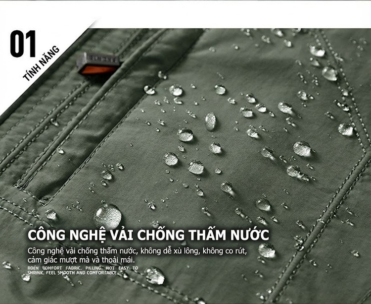 Áo Khoác Gió Nam Mỏng Nhẹ Dáng Rộng Có Mũ Trùm Đầu Phong Cách Thể Thao Màu Xanh Rêu, Xanh Navy, Be, Đen... chi tiết 7