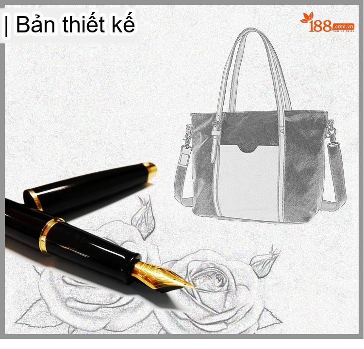 Túi Xách Tay Nữ Vải Canvas Da Thật Đeo Chéo Màu Xanh Rêu, Xám, Nâu, Trắng Kem... chi tiết 1