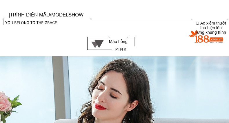 Bộ Đồ Ngủ Lụa Nữ Tay Dài Mỏng Mát Thiết Kế Tối Giản Màu Hồng chi tiết 5