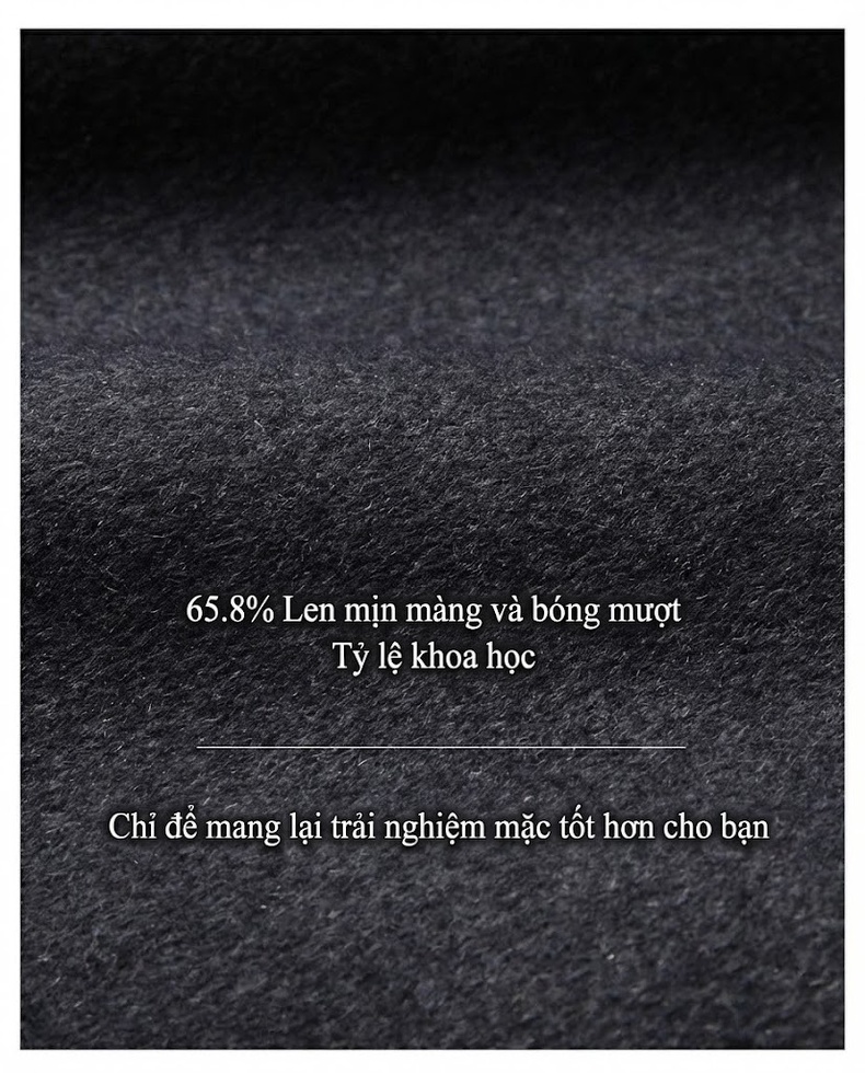 Áo Khoác Dạ Nam Hai Mặt Dáng Dài Vừa Có Mũ Trùm Đầu Màu Xám, Đen chi tiết 24