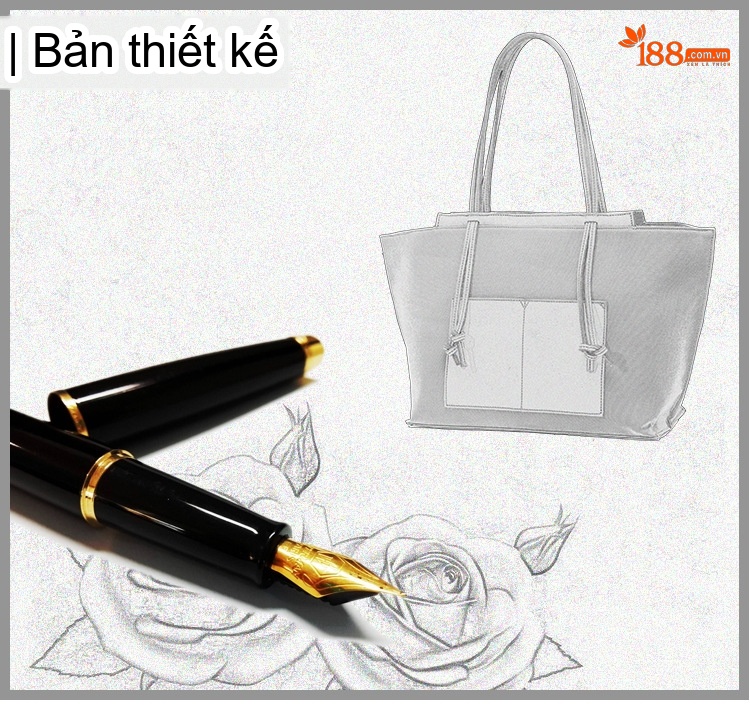 Túi Xách Tay Nữ Vải Canvas Da Thật Màu Be, Trắng, Xám, Đen... chi tiết 1