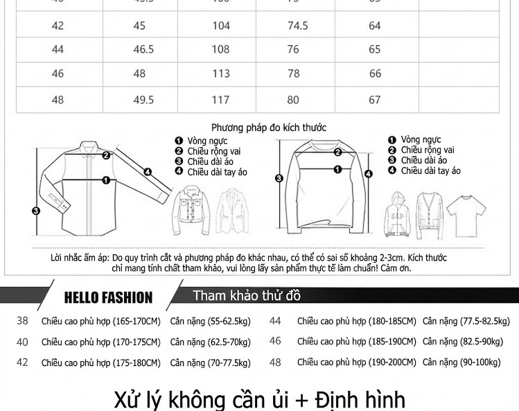 Áo Sơ Mi Nam Tay Dài Cotton Thêu Họa Tiết Vương Miện Màu Đen, Xanh Dương, Trắng, Xanh Nhạt... chi tiết 3