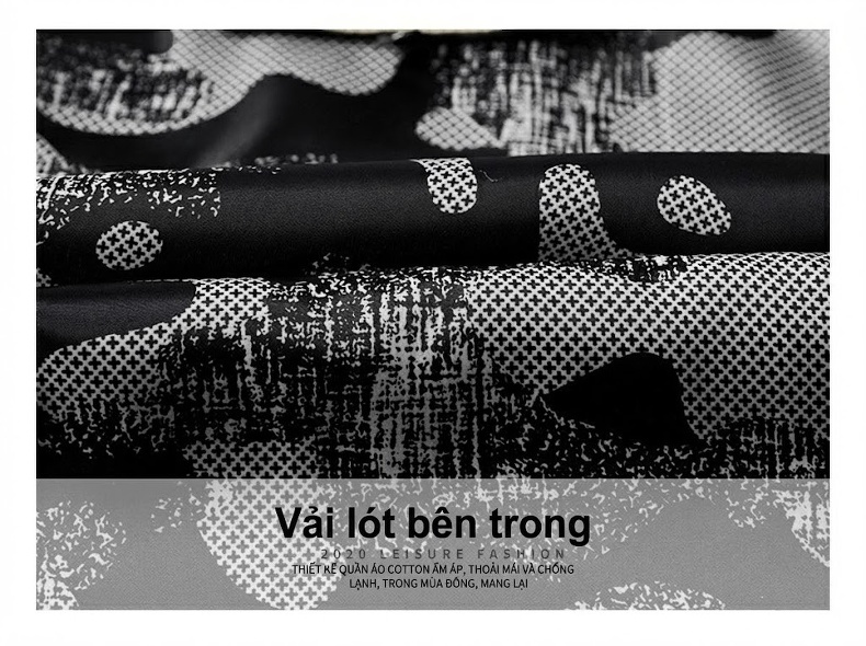 Áo Khoác Gió Nam Cotton Dáng Dài Vừa Thân Rộng Có Mũ Trùm Đầu Thu Đông Màu Đen, Be, Nâu, Xanh... chi tiết 31