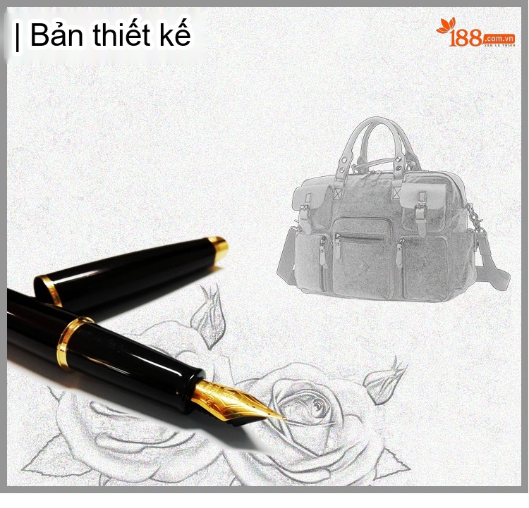 Túi Đựng Tài Liệu Nam Vải Canvas Phối Da Túi Đeo Chéo Đựng Laptop Màu Xanh Rêu, Nâu chi tiết 2