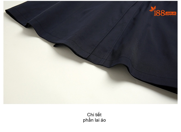 Áo Khoác Gió Nữ Dáng Dài Vừa Phong Cách Anh Quốc Thu Đông Màu Be, Đen chi tiết 16