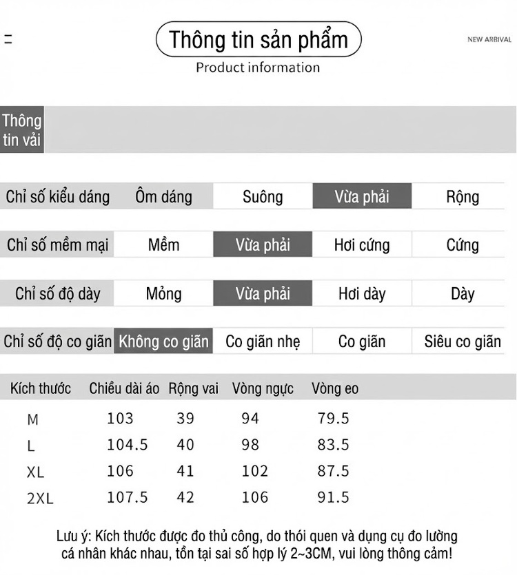 Áo Khoác Gió Nữ Dáng Dài Vừa Phong Cách Anh Quốc Thu Đông Màu Be, Đen chi tiết 3
