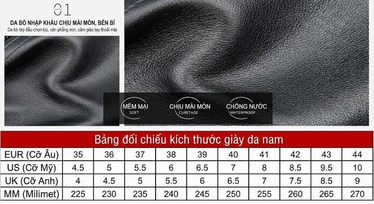 Túi Xách Tay Nam Da Bò Vân Nappa Thời Trang Công Sở Đeo Vai Chéo Du Lịch 7420 Màu Đen chi tiết 3