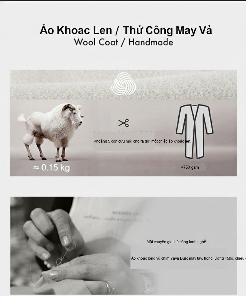 Áo Vest Nam Ngắn Dáng Ôm Thu Đông Chất Liệu Lông Cừu Màu Nâu, Xám chi tiết 8