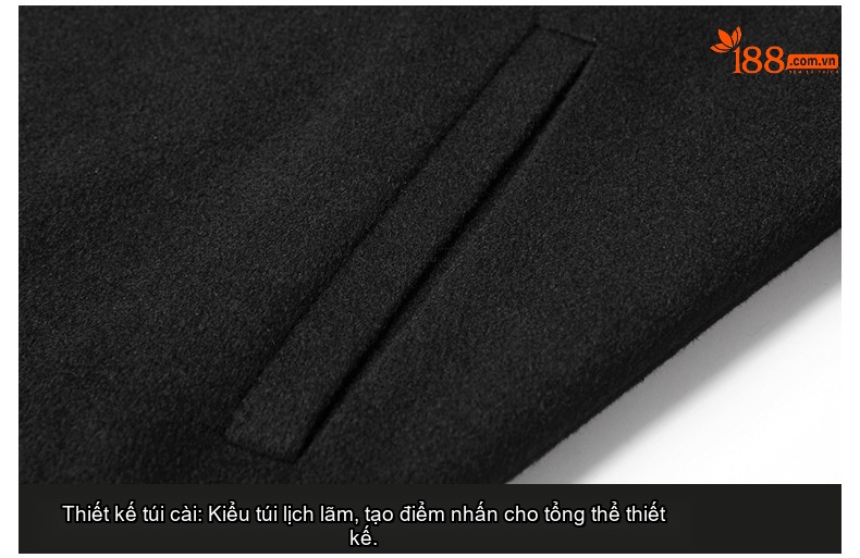 Áo Khoác Bomber Nam Vải Nỉ Dáng Rộng Màu Đen, Xám chi tiết 12