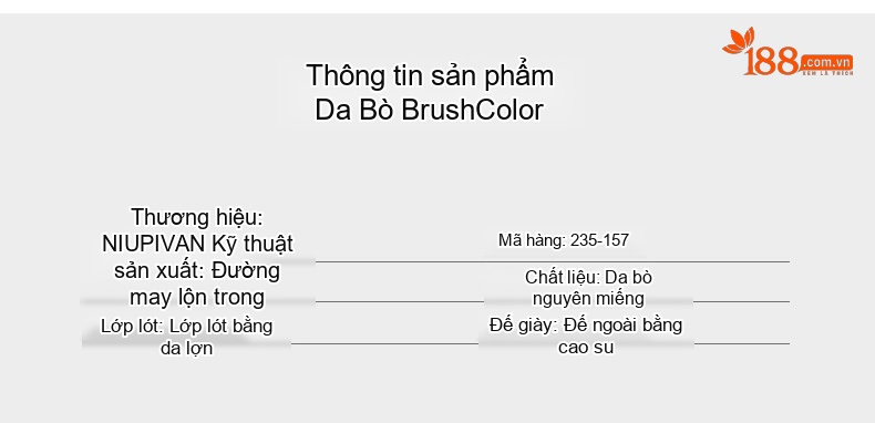 Giày Tây Buộc Dây Nam Da Bóng Chiều Cao Đế Khoảng 5cm Màu Đen chi tiết 8
