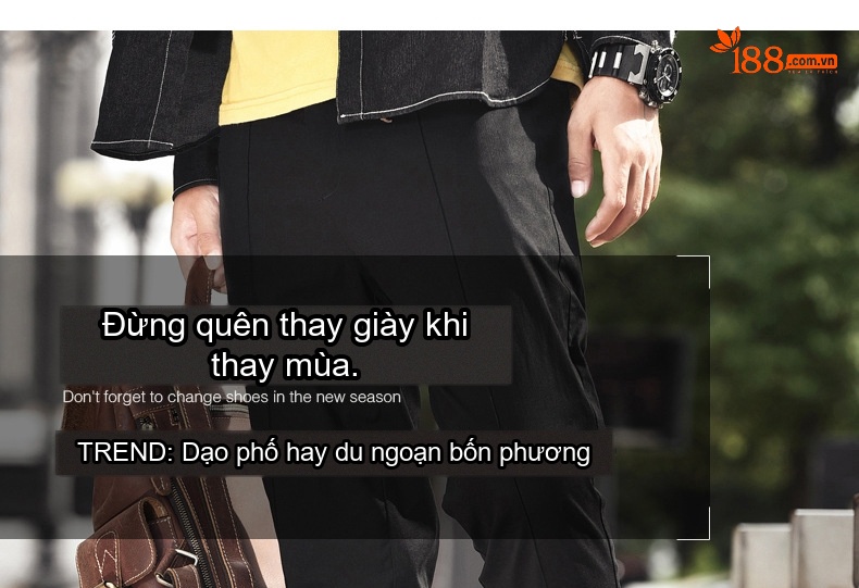 Giày Lười Nam Da Thật Chiều Cao Đế Khoảng 2cm Màu Trắng, Đen chi tiết 12