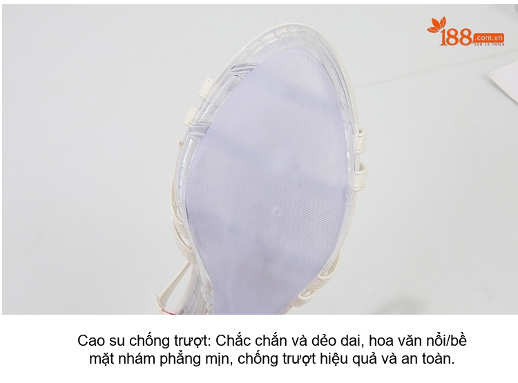 Giày Sandal Cao Gót Nữ Quai Chéo Da Bóng Gót Cao 10cm Màu Đen, Trắng, Vàng, Hồng... chi tiết 5