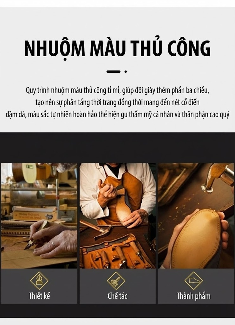 Quần Jean Nam Ống Đứng Dáng Rộng Co Giãn Thoải Mái Màu Xanh Đậm, Đen chi tiết 3