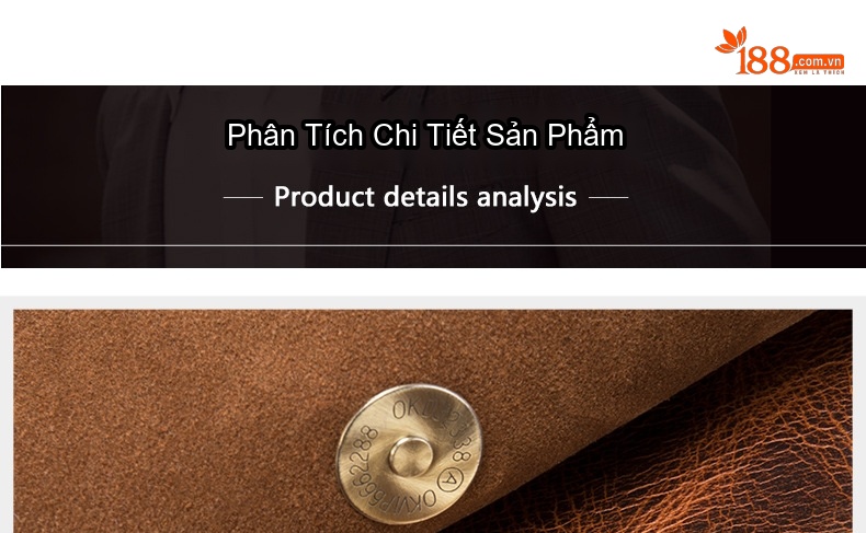 Túi Đeo Vai Nam Da Bò Lớp Đầu Phong Cách Retro, Túi Đeo Chéo Nam Sức Chứa Lớn Màu Cà Phê Dầu, Cà Phê chi tiết 11
