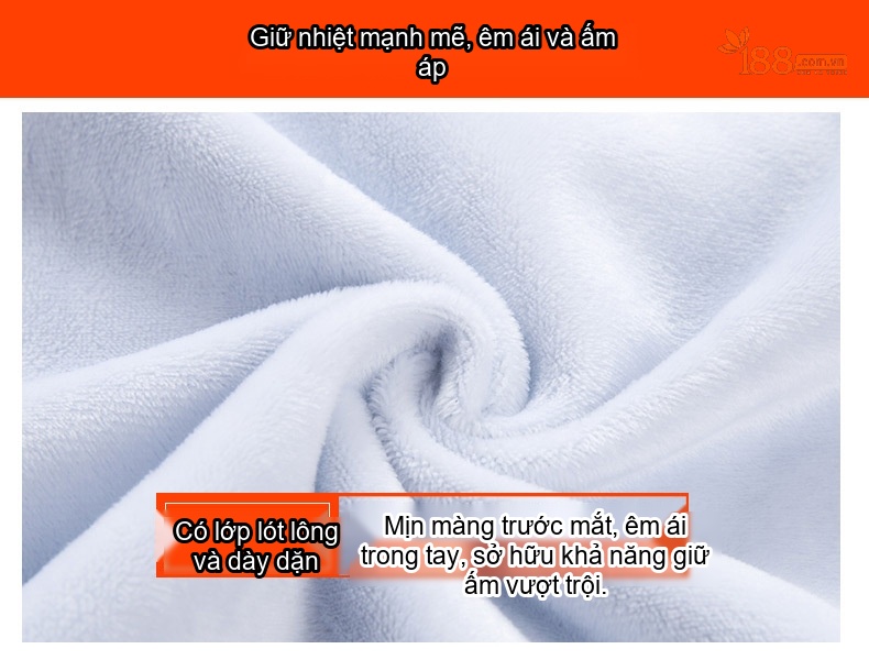 Áo Sơ Mi Nam Dài Tay Cotton Lót Lông Dày Dặn Kẻ Sọc Màu Xanh Dương, Xanh Lá, Trắng, Hồng... chi tiết 11