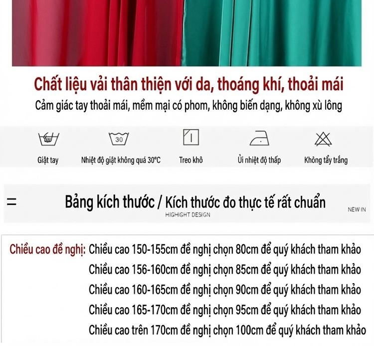 Chân Váy Dài Nữ Xếp Ly Voan Lụa Satin Màu Đen, Trắng, Xanh, Đỏ... chi tiết 4