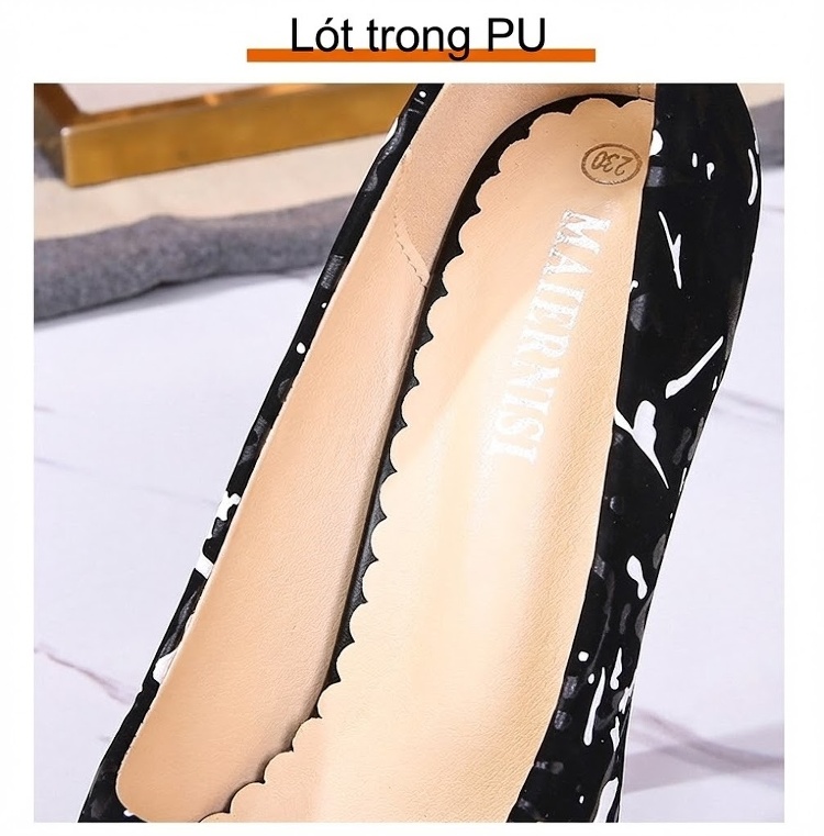 Giày Tây Buộc Dây Nam Da Thật Mũi Nhọn Chiều Cao Đế Khoảng 3cm Màu Đen, Nâu chi tiết 4