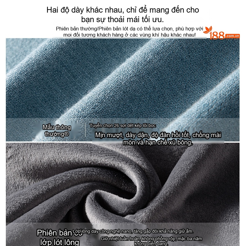 Áo Len Nam Cổ Lọ Dệt Kim Lót Lông Dày Dặn Phong Cách Hàn Quốc Màu Be, Xám, Đen, Xanh...