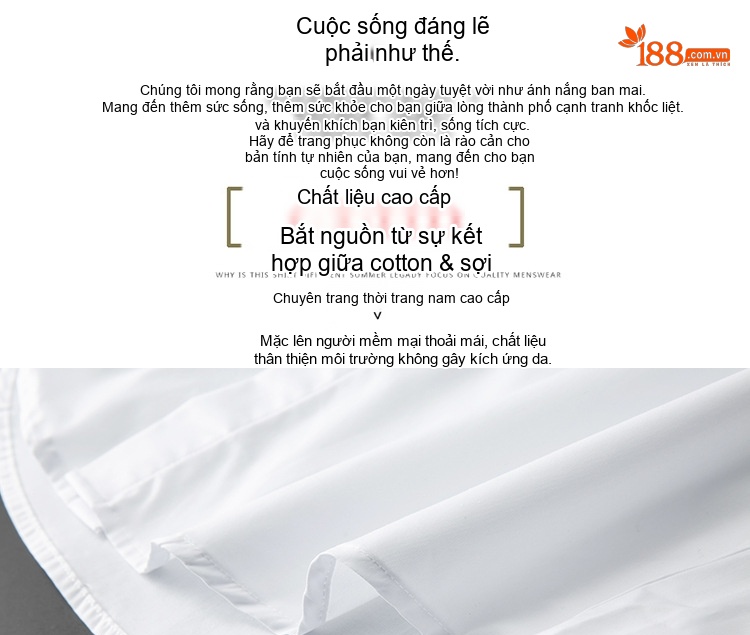 Áo Sơ Mi Dài Tay Nam Phối Dải Ruy Băng Tay, Khóa Kéo Ngực Phong Cách Thời Trang Màu Trắng, Đen chi tiết 4