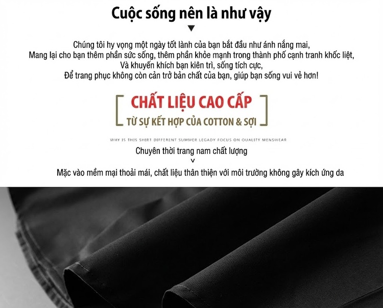 Áo Sơ Mi Nam Tay Dài Cổ Đính Hạt Phong Cách Châu Âu Màu Đen Trắng chi tiết 4