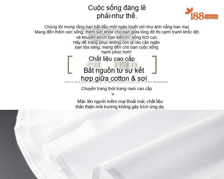 Áo Sơ Mi Nam Tay Dài Thêu Họa Tiết Đính Hạt Phong Cách Thời Trang Màu Trắng, Đen chi tiết 4