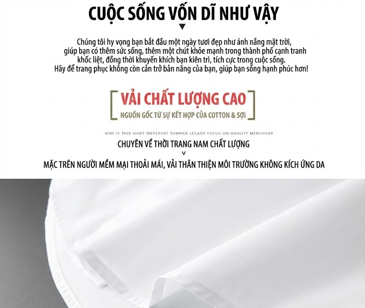 Áo Sơ Mi Tay Dài Nam Phối Màu Đen Trắng Phong Cách Thời Trang chi tiết 4